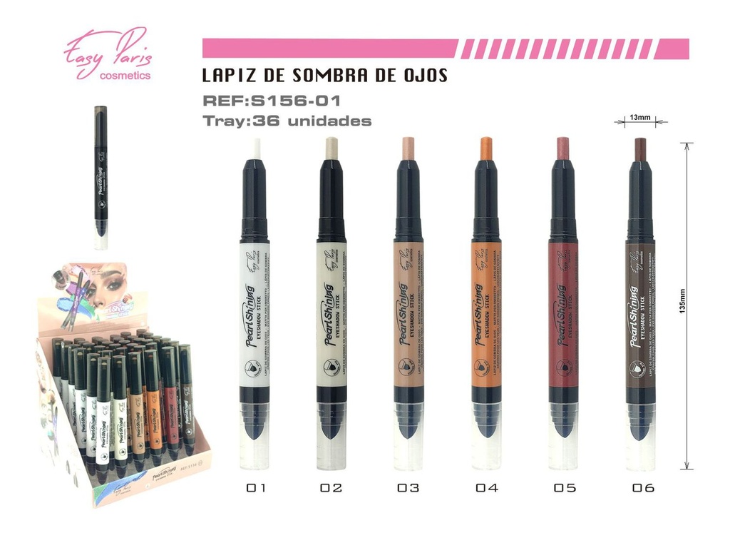 Sombra de ojos Jumbo 36/U - Maquillaje para ojos 