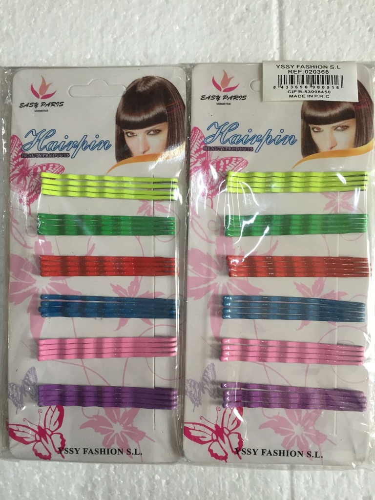 Horquilla ondulada grande 12/U - Accesorios para el cabello
