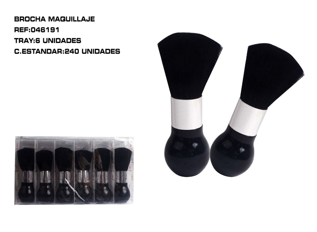 Brocha grande 6 unidades 40 unidades - Accesorios de belleza y maquillaje