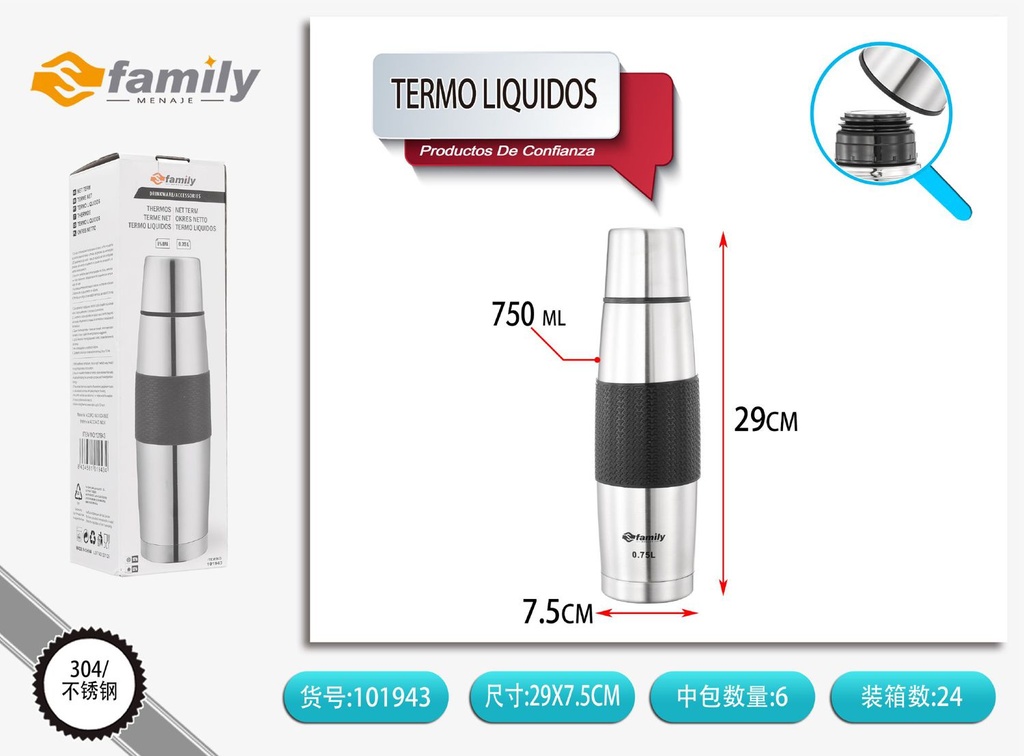Termo líquidos de 750ML - Accesorios para bebida