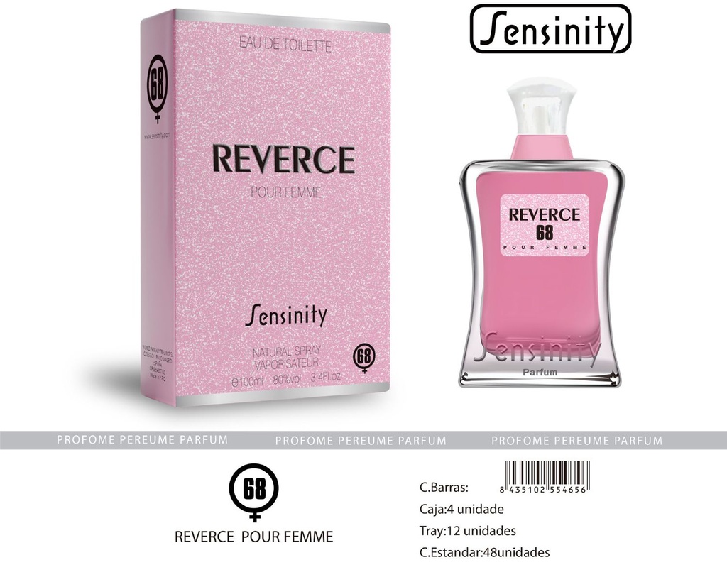 Perfume "Reverce" para mujer - Fragancia femenina