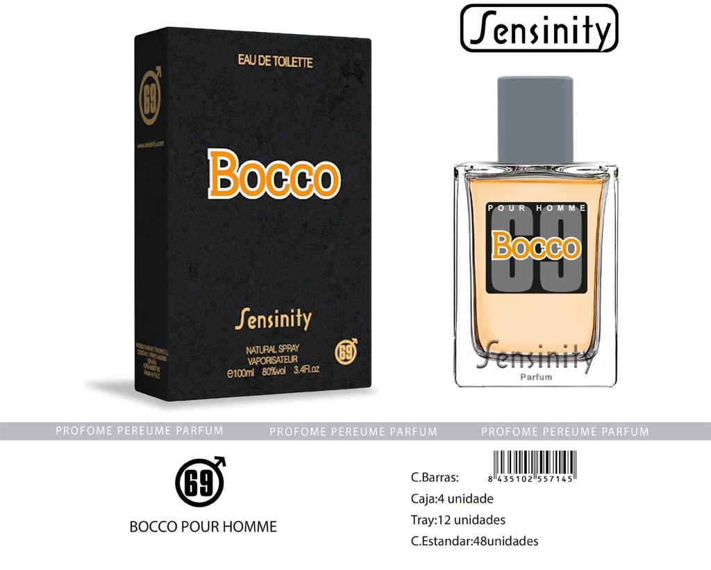 Perfume "Bosco 69" para hombre - Fragancia masculina