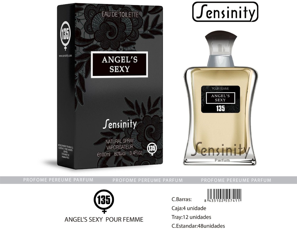 Perfume "Angel Sexy" para mujer - Fragancia femenina