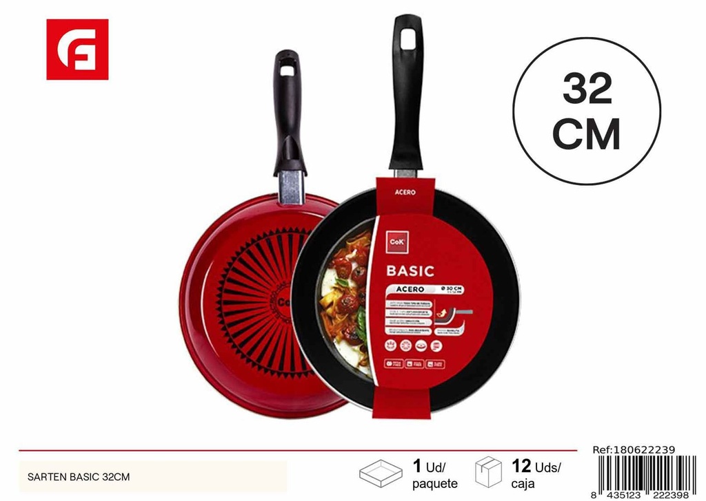 Sartén básico de 32cm - Utensilios de cocina