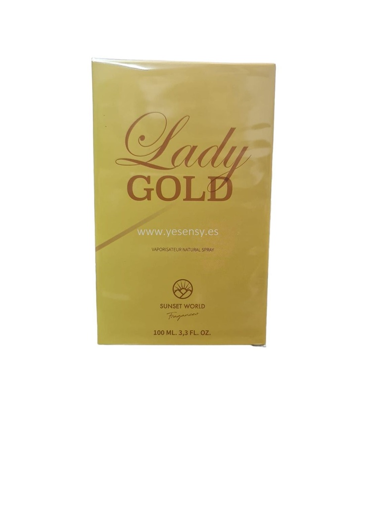 Colonia Lady Gold Femme 100ml F.Mais - Perfume y fragancias