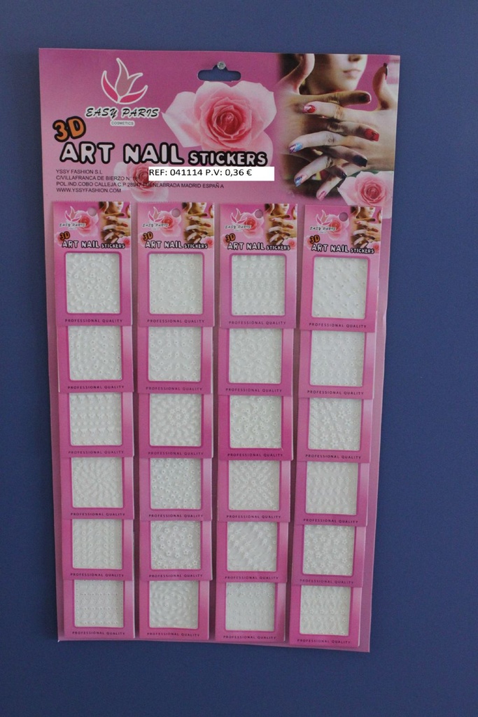 Pegatina de uñas 24 u - Adhesivos decorativos para uñas