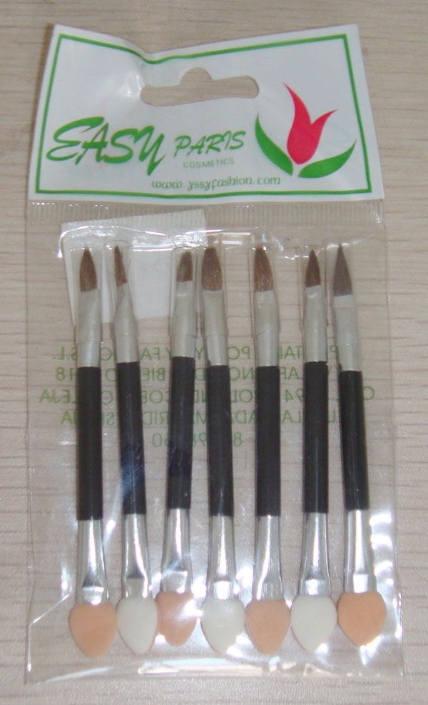 Aplicador pincel 12 u - Pinceles para maquillaje