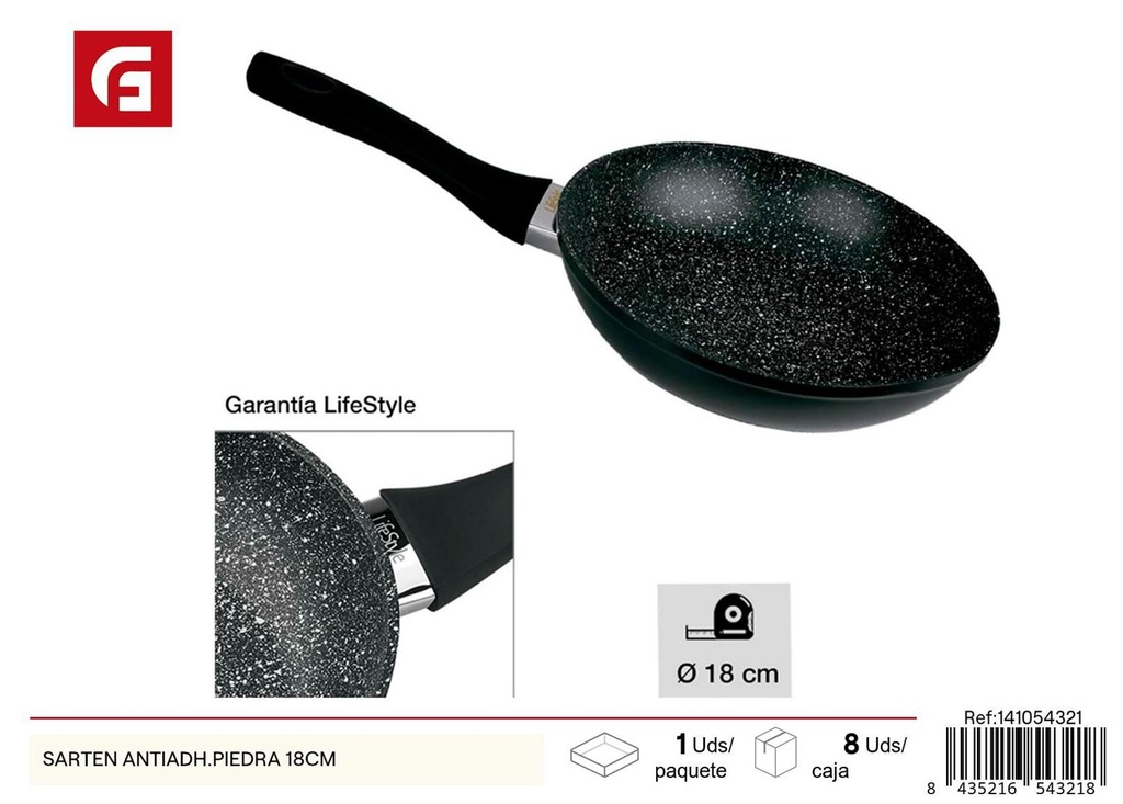 Sartén antiadherente de 18 cm - Utensilios de cocina