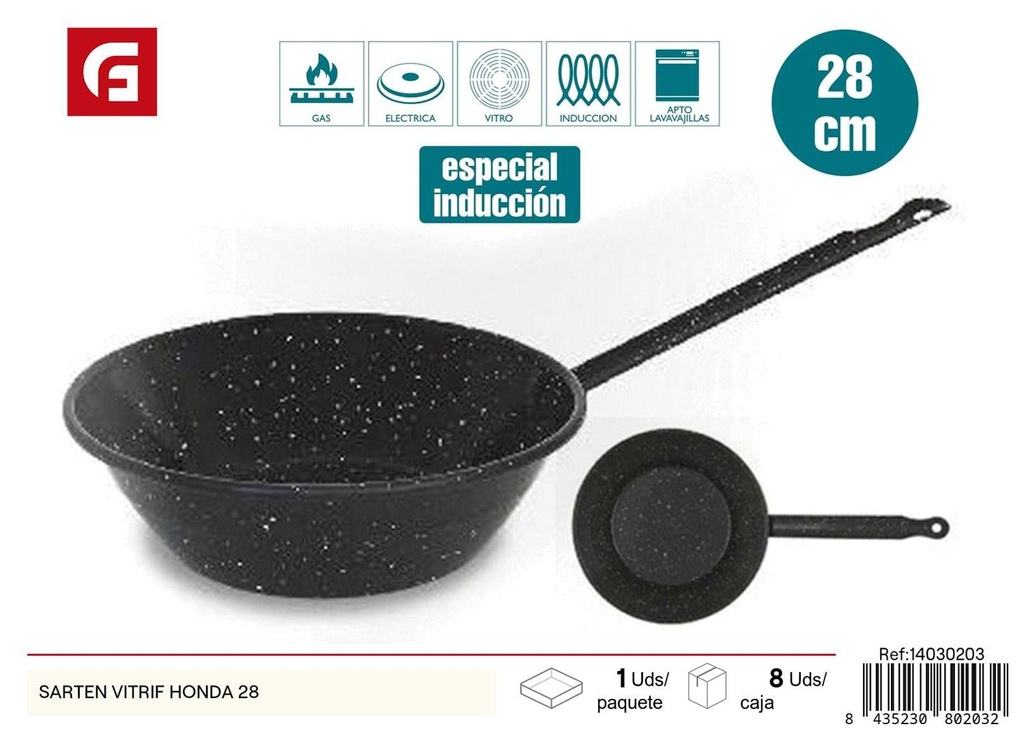 Sartén vitrif honda 28 cm - Utensilios de cocina