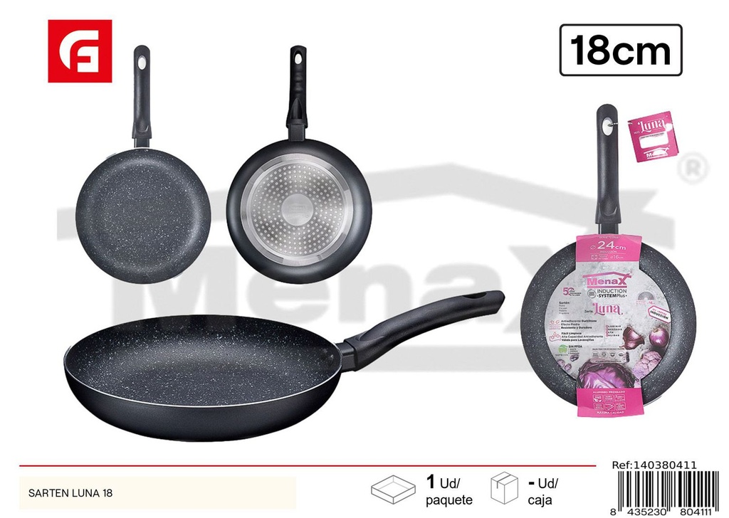 Sartén Luna 18 cm - Utensilios de cocina antiadherente