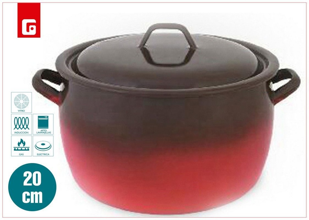 Olla fuego 20 cm - Utensilios de cocina