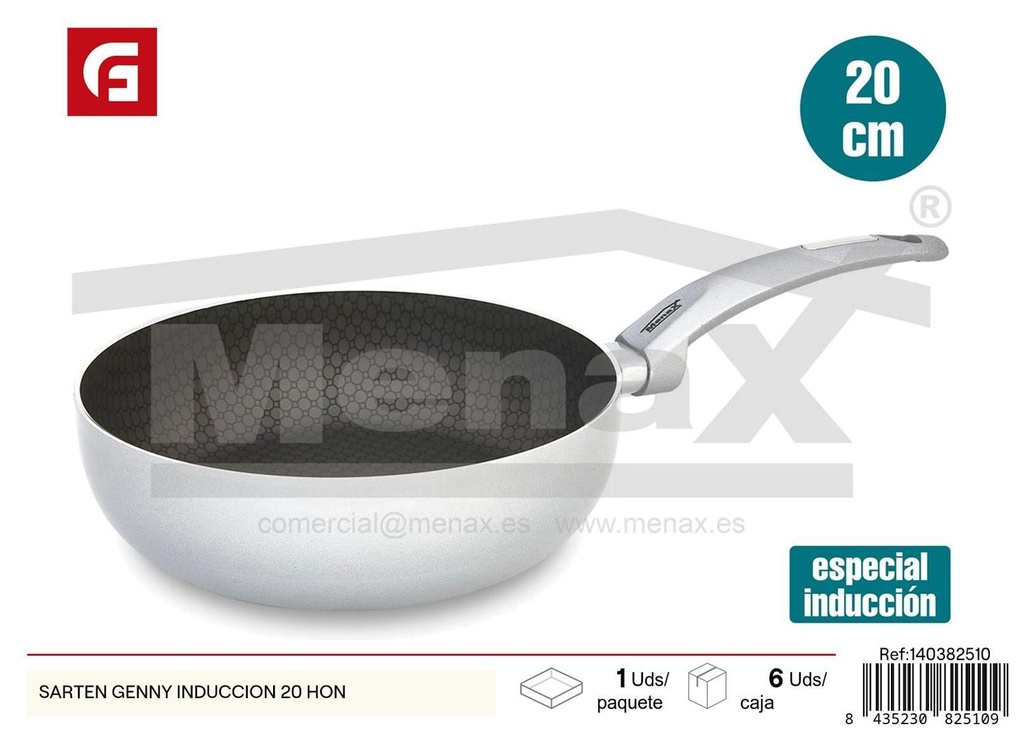 Sartén Genny de inducción 20 cm - Utensilios de cocina