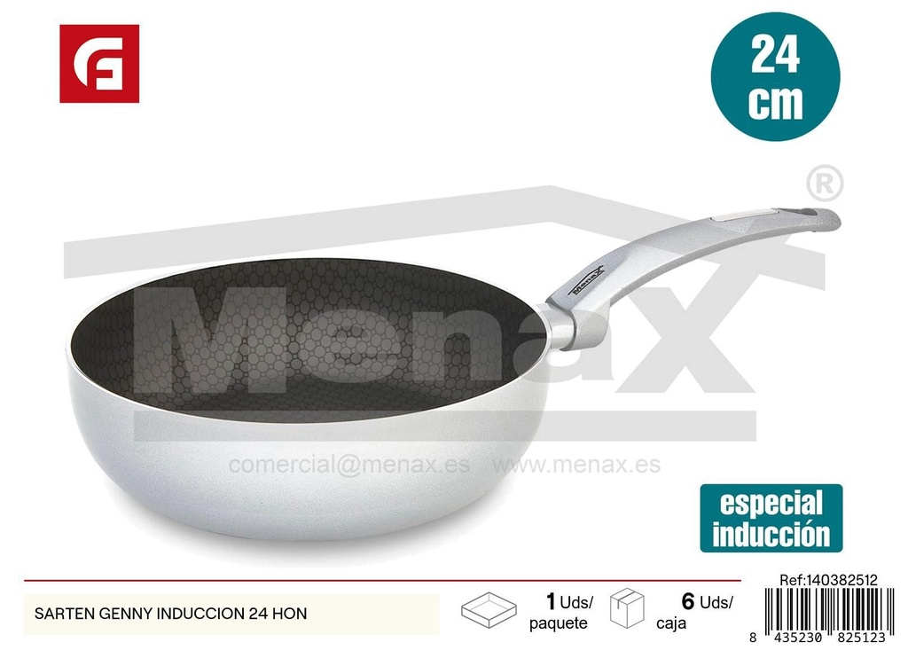 Sartén Genny inducción 24 - Utensilios de cocina