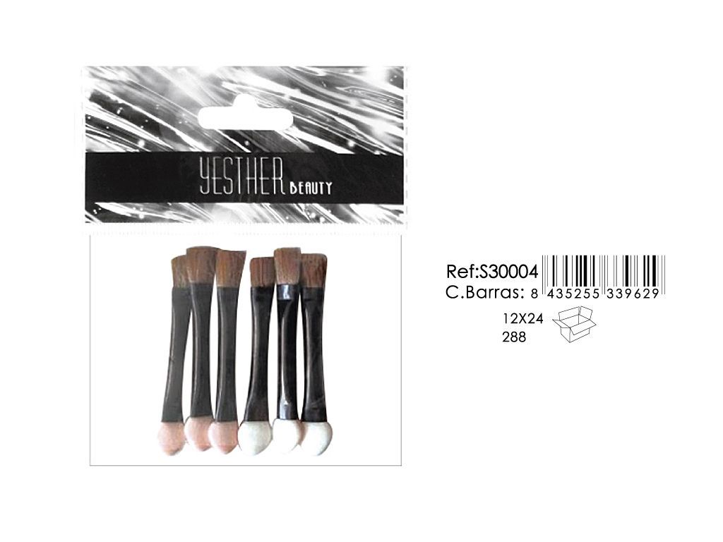 Aplicador de sombras 12 pcs - Accesorios de maquillaje