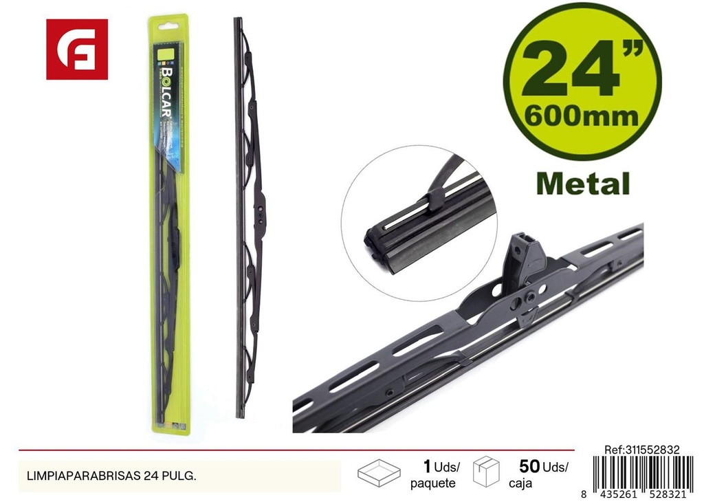 Limpia parabrisas 24'' - Accesorios para auto