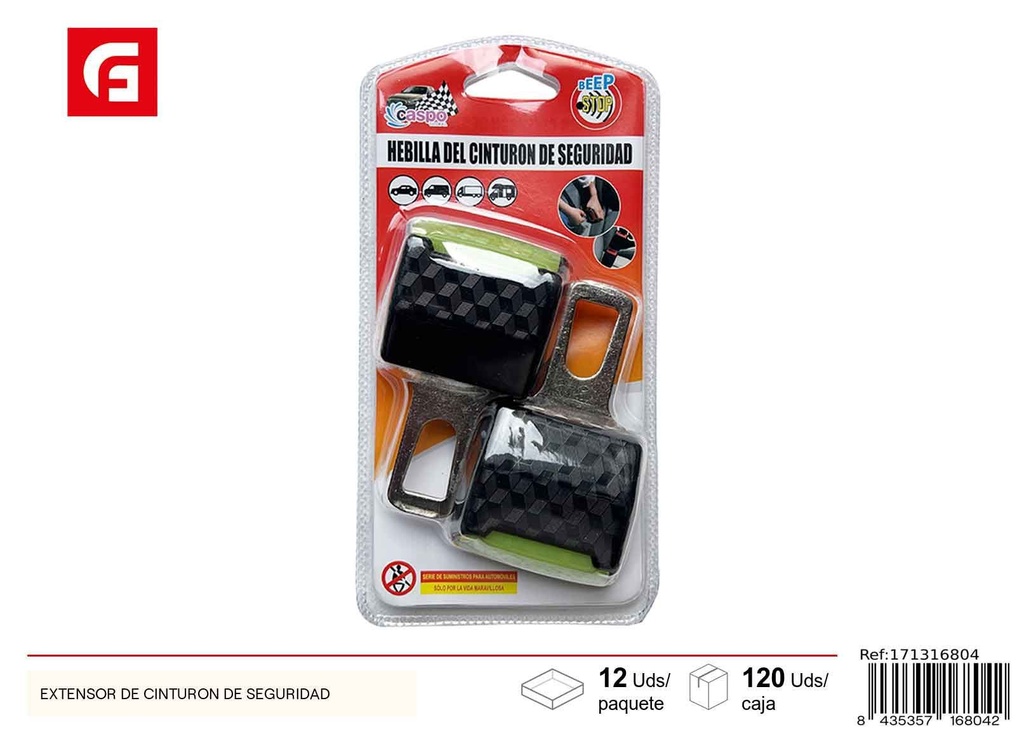 Extensor de cinturón de seguridad - Accesorios de vehículos