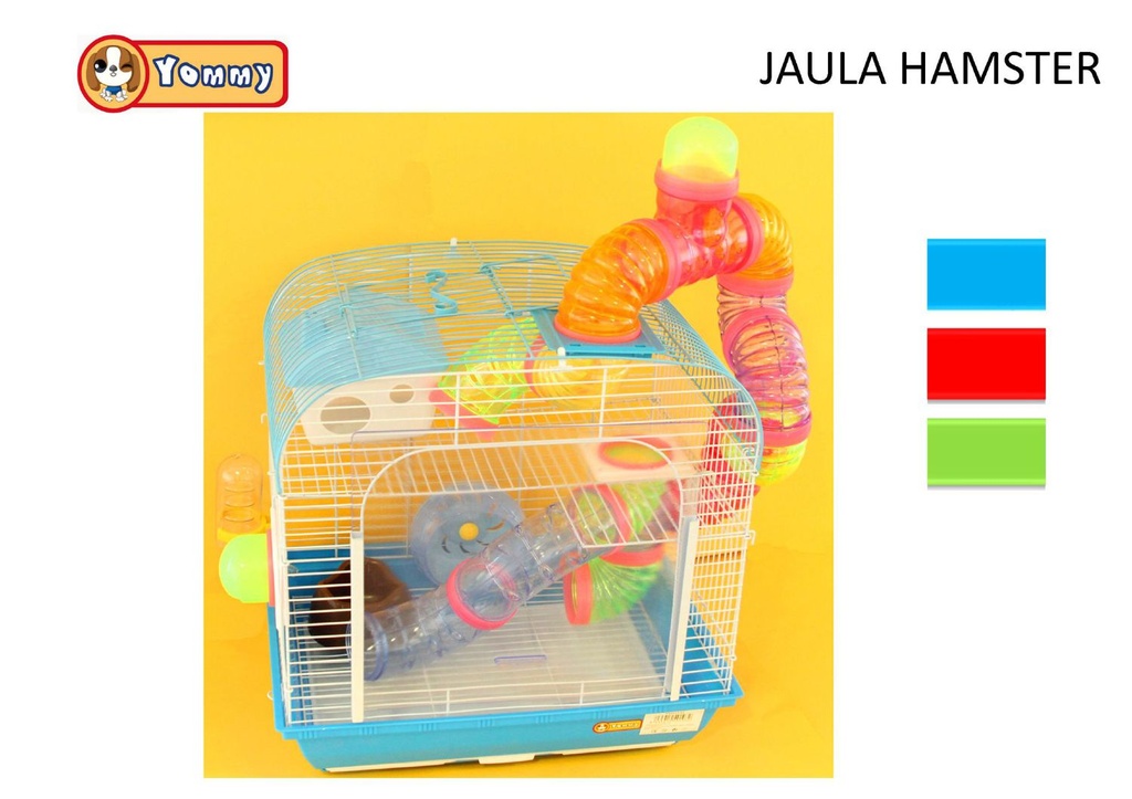 Jaula de hámster 49X28.5X52CM - Accesorios para mascotas