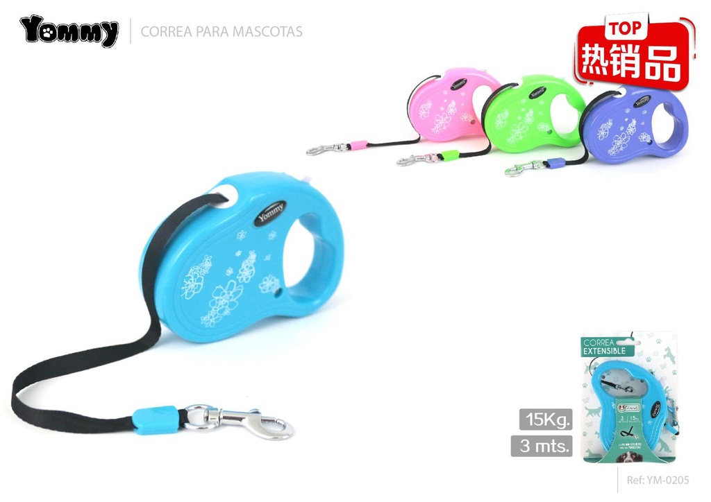 Correa extensible 3M - Accesorios para mascotas
