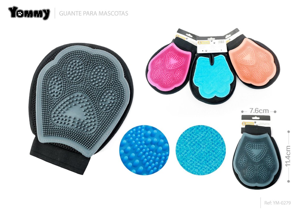 Guantes de baño para mascotas - Accesorios para animales