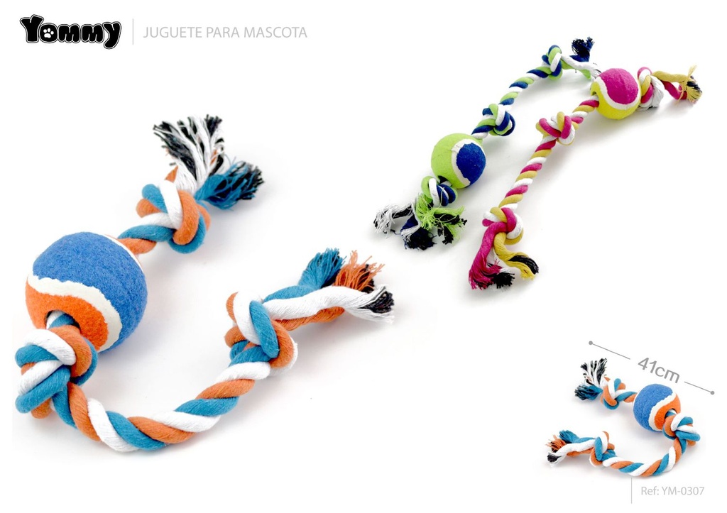 Juguete de algodón para mascotas 41 cm - Juguetes para mascotas