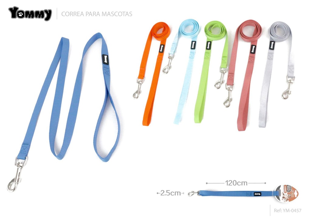 Correra de nylon 2.5*120cm - Accesorios para mascotas