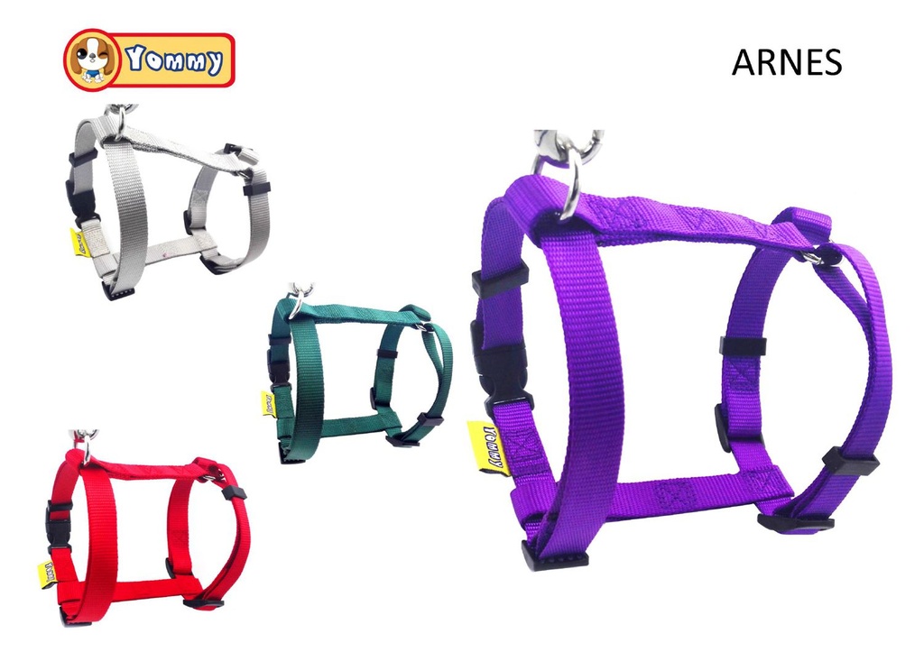 Arnés rectangular de nylon 2.0/35-500 cm - Accesorios para mascotas