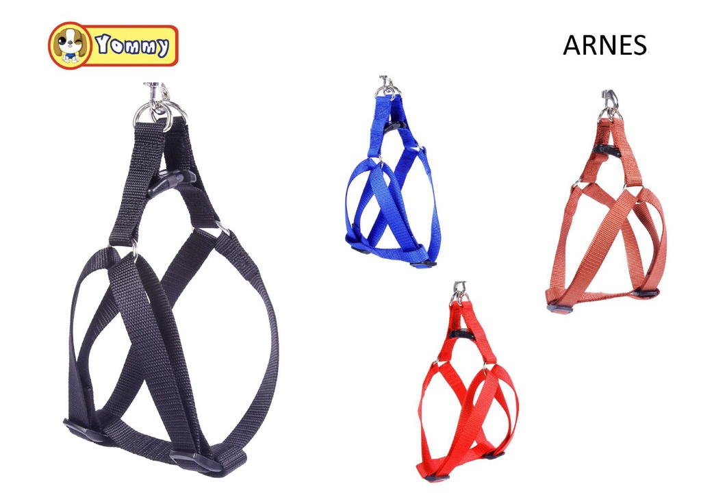 Arnés para perro de nylon 3.8x65-100cm - Vestimenta para mascotas