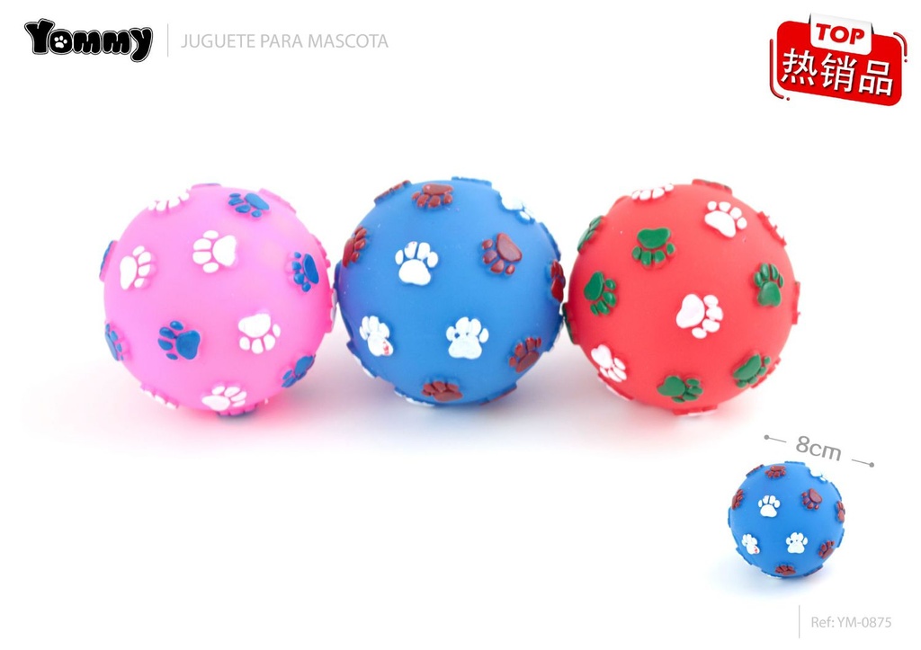 Juguete de Vinilo 8CM - Accesorios para mascotas