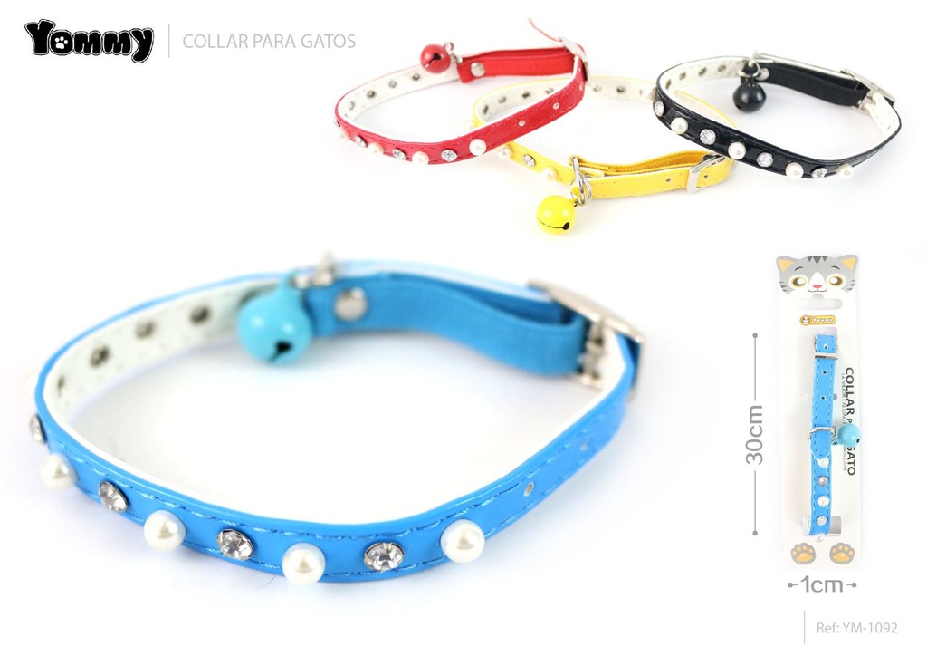 Collar de Perlas para Gatos 1.0*30CM - Accesorios para mascotas