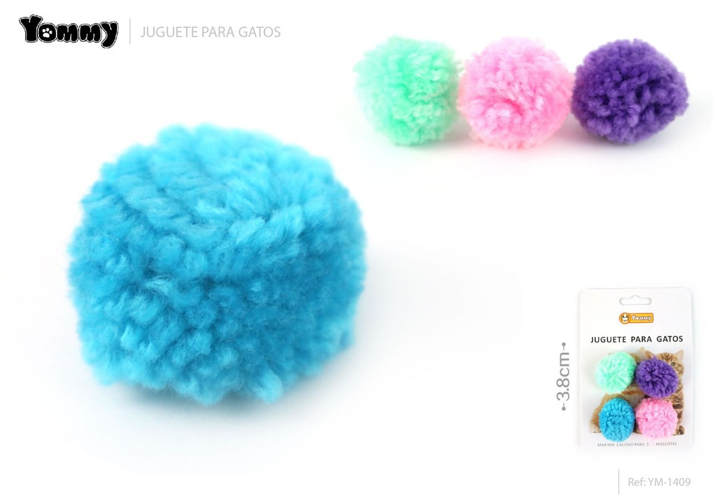 Juguete para gatos 3.8CM - Juguetes para mascotas