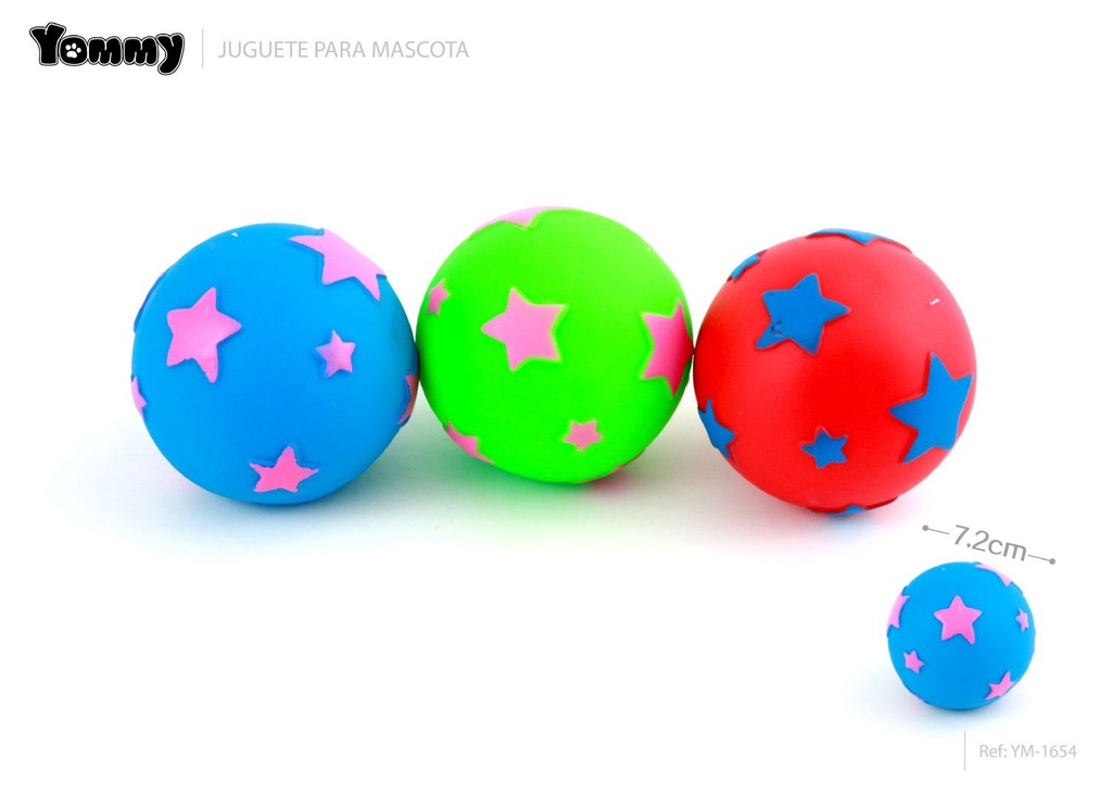 Juguete de vinilo estrella 7.2 - Juguetes para mascotas