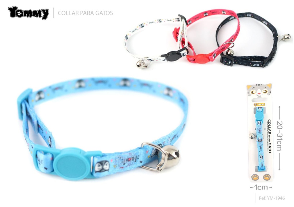 Collar para gato 1.0 x (20-31) - Collares para gatos