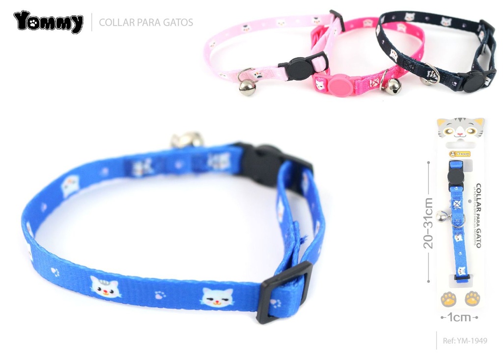 Collar para gato 1.0 x (20-31) - Accesorios para mascotas