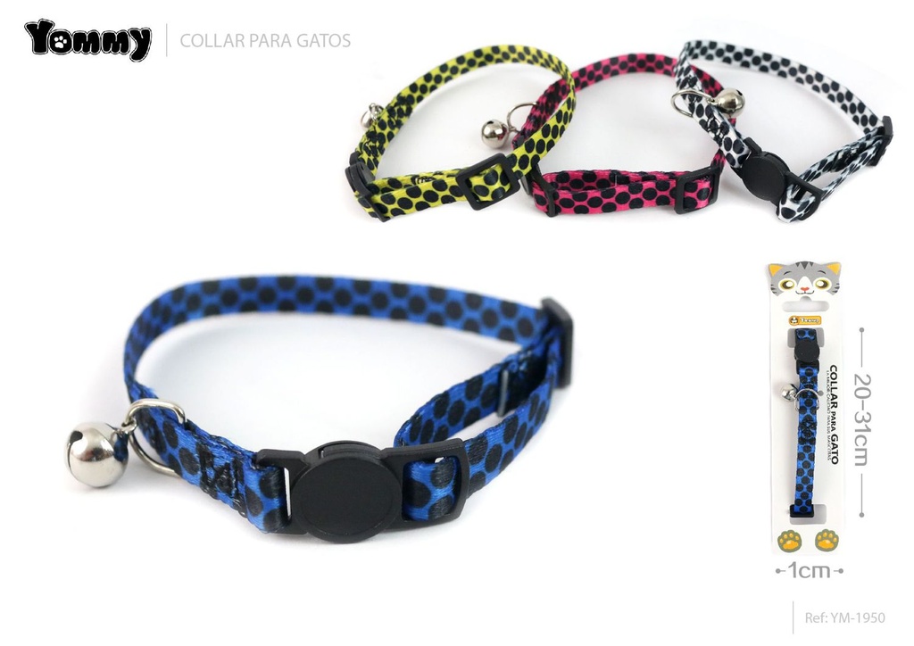 Collar para gato 1.0 x (20-31) - Accesorios para mascotas