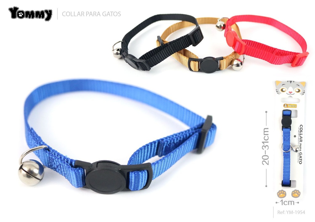 Collar para gato 1.0 x (20-31) - Accesorios para mascotas