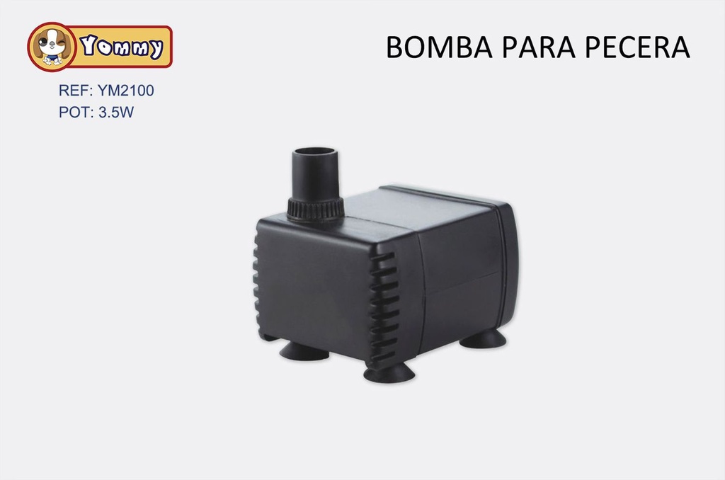Bomba para pecera 3.5 W 200 L/H - Accesorios para acuarios