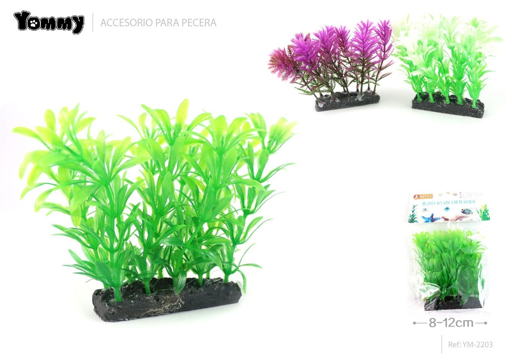  Adorno acuático 8-12 cm - Decoración para acuarios
