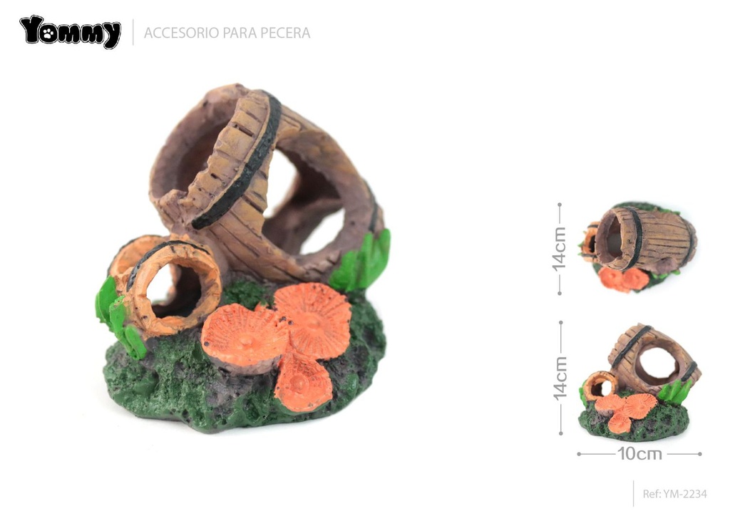Decoración de acuario 8*7*8cm - Accesorios para acuarios