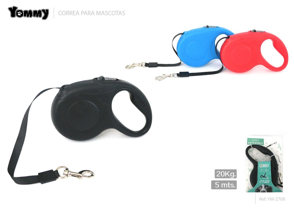 Correa extensible 5M - Accesorios para mascotas