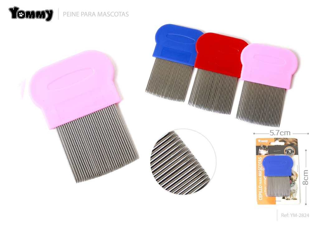Peine para mascotas 8*5.7cm - Accesorios para mascotas