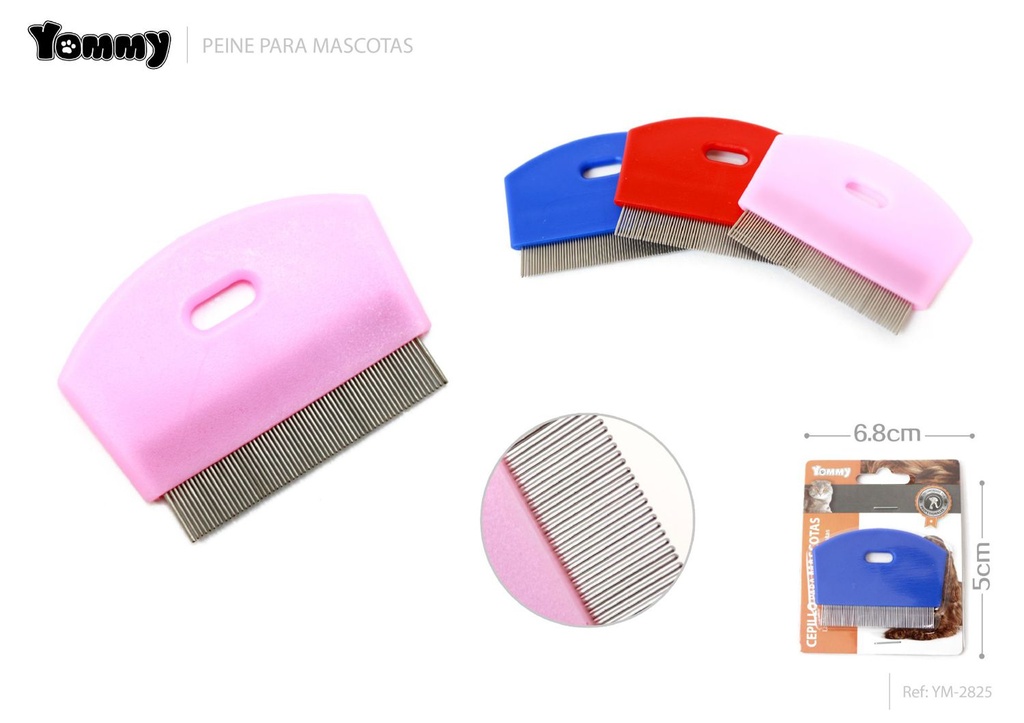 Peine para mascotas (6.8*5 cm) - Calculadores para mascotas