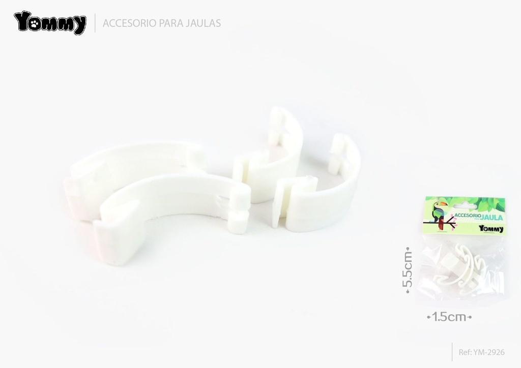 Accesorios para jaula, 4 pcs - Accesorios para pajaros