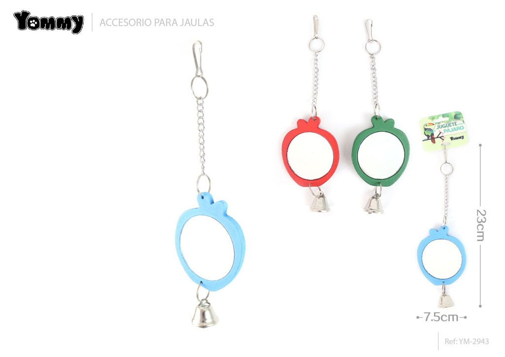Juguete para pájaro 7.5*23 cm - Accesorios para mascotas