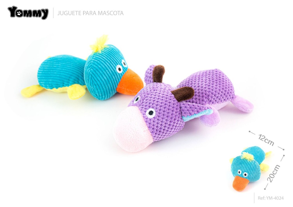 Peluche para mascotas 20x12cm - Juguetes para mascotas