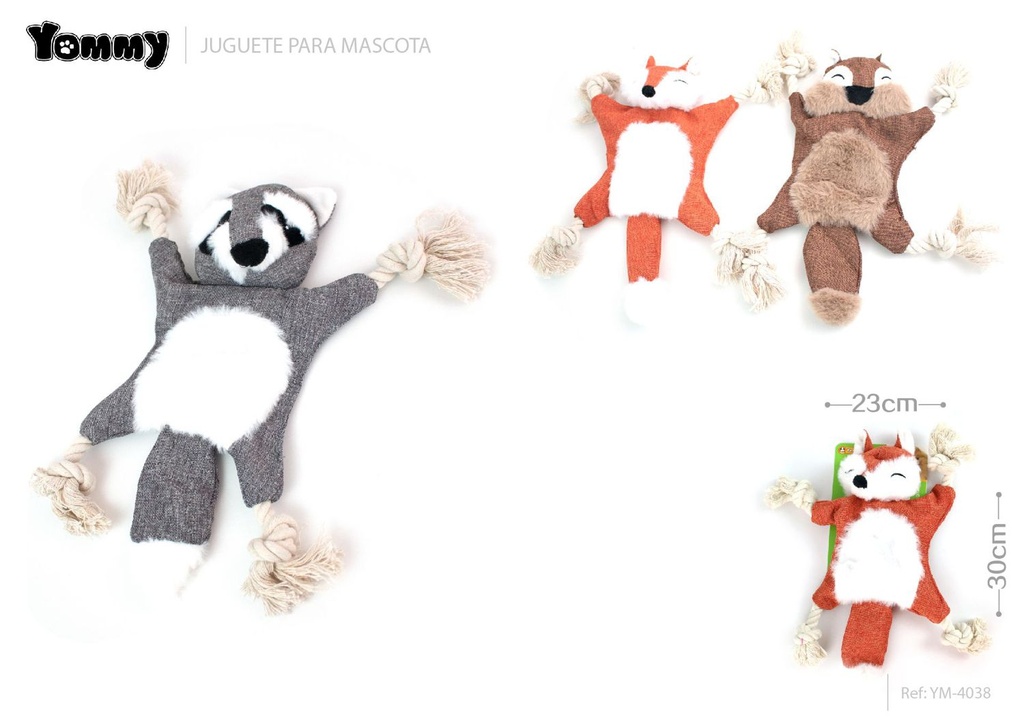 Juguete de peluche 23x30 cm - Juguetes para mascotas