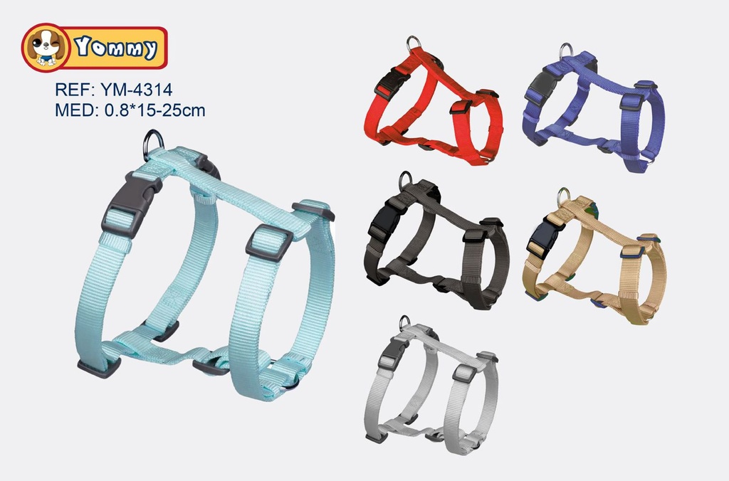 Arnés para perro pequeño B 0.8*15-25cm - Accesorios para mascotas