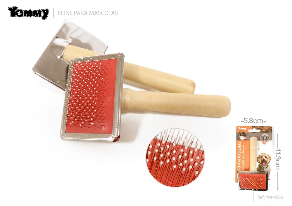 Cepillo para mascotas 11.3*5.8cm - Accesorios para mascotas