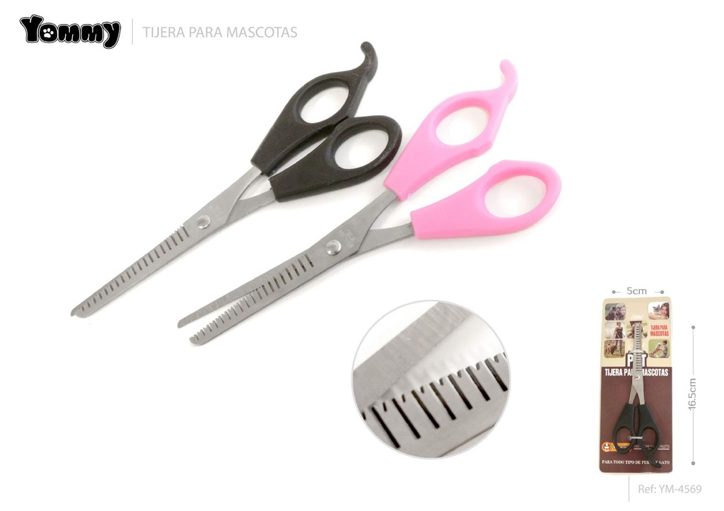 Tijera para mascotas 16.5*5cm - Accesorios para mascotas