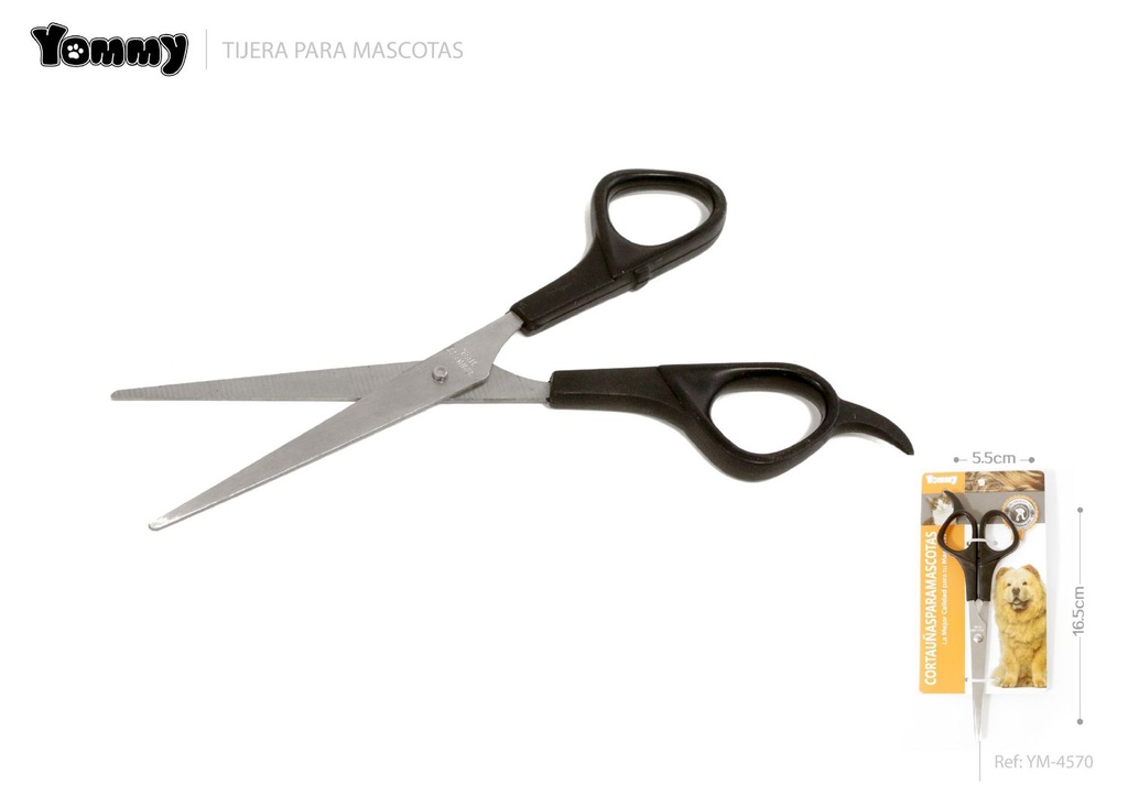 Tijera para mascotas 16.5*5.5cm - Cuidado para mascotas 