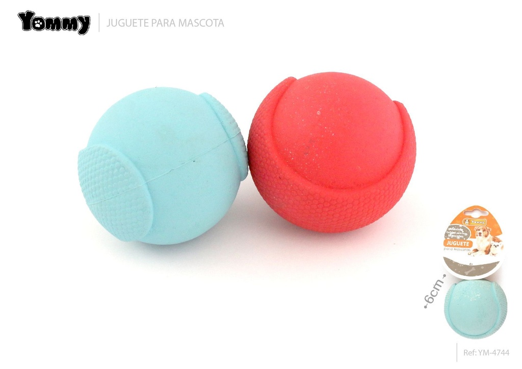 Juguete de goma espumosa 6CM 4744 - Juguetes para mascotas